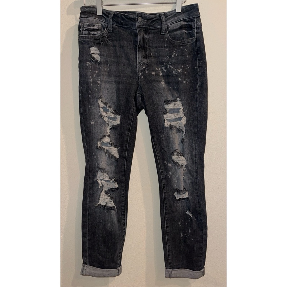 Judy Blue Distressed Boyfriend‎ Jeans Size 5/27